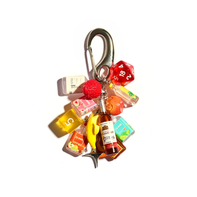 Summer Date Night Keychain Bag Charm
