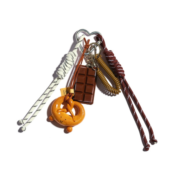 Morning Snack Keychain Bag Charm