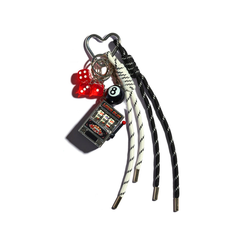 Take a Chance Keychain Bag Charm