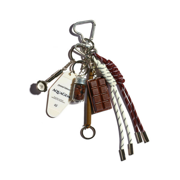 Morning Coffee Keychain Bag Charm