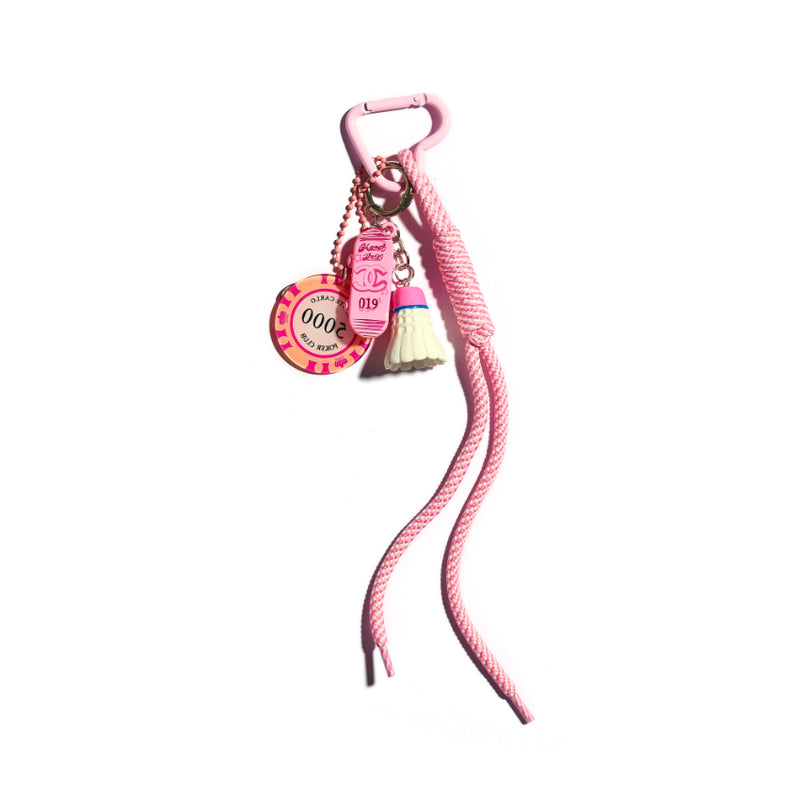 Pink Friday Keychain Bag Charm