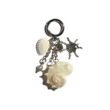 Ocean Whisper Starfish Keychain Bag Charm