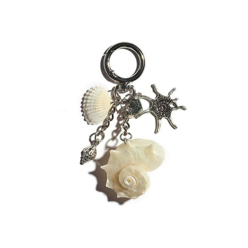 Ocean Whisper Starfish Keychain Bag Charm