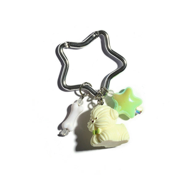 Cookie Puppy Keychain Bag Charm