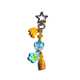 Hawaiian Summer Keychain Bag Charm