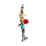 Spring Garden Keychain Bag Charm