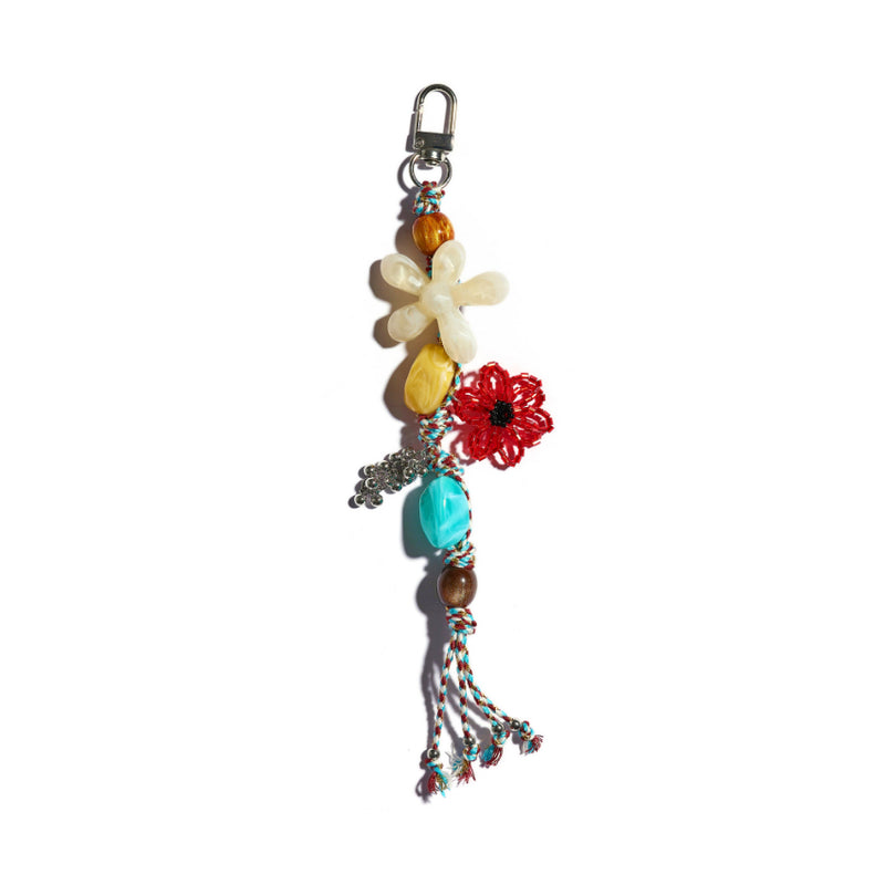 Spring Garden Keychain Bag Charm