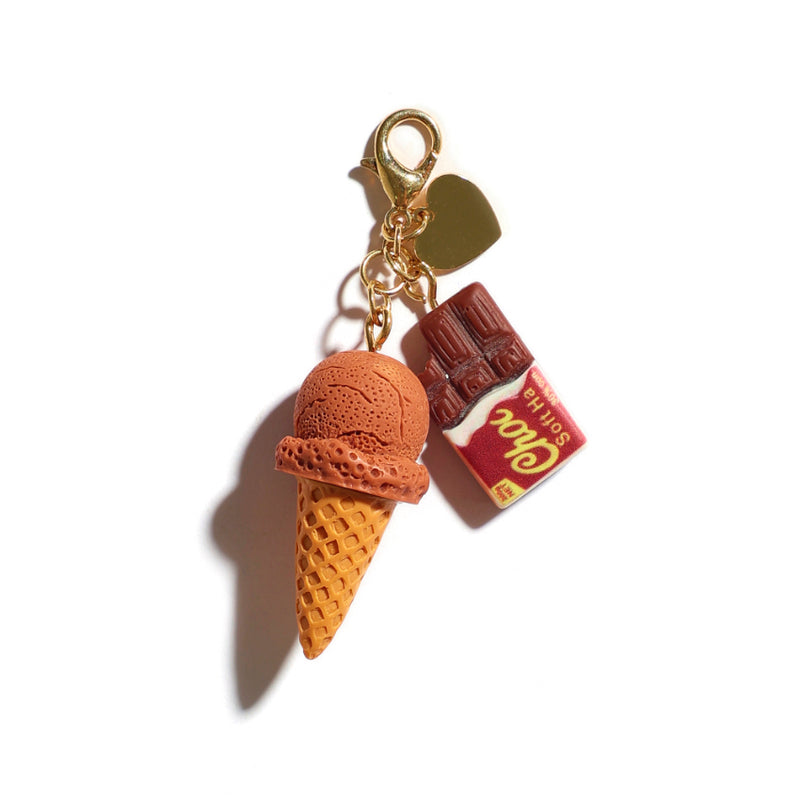 Chocolate Delight Keychain Bag Charm