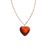 Heart Necklace in Sunny Day