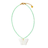 Butterfly Drip Necklace