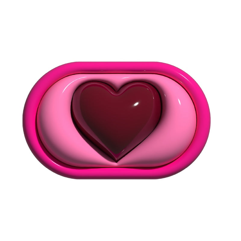 Cupid  Innovative Quick Dry Bath Mat in Strawberry