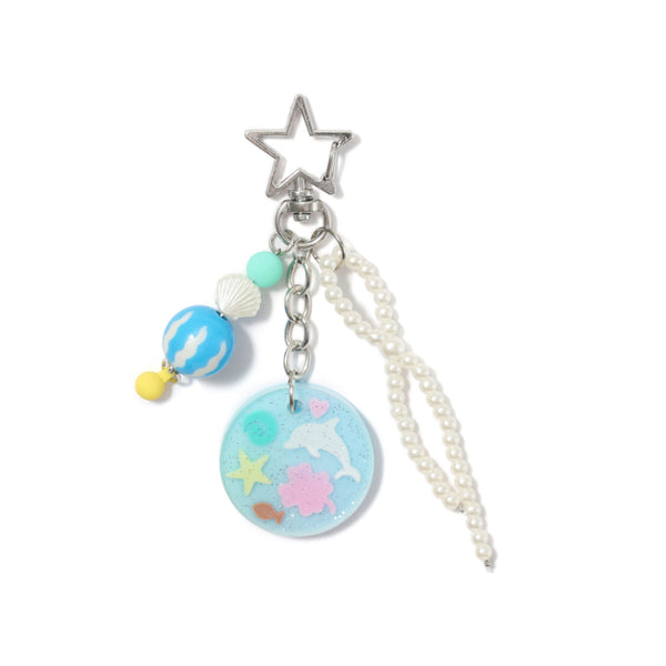 Aquarium Gift Store Bag Charm Keychain