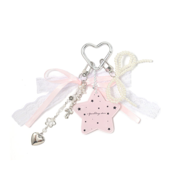 Starry Whisper Bag Charm Keychain