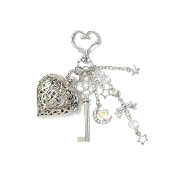 Sailor Moon Heart Locket Bag Charm Keychain