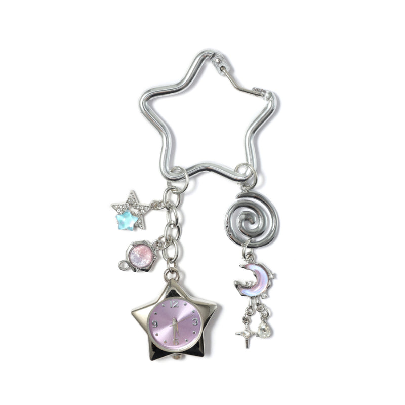 Moonlit Moment Bag Charm Keychain