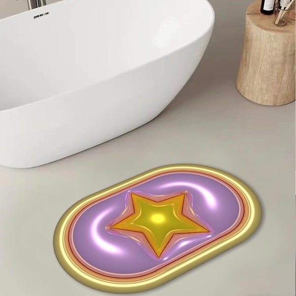 Stardust Innovative Quick Dry Bath Mat