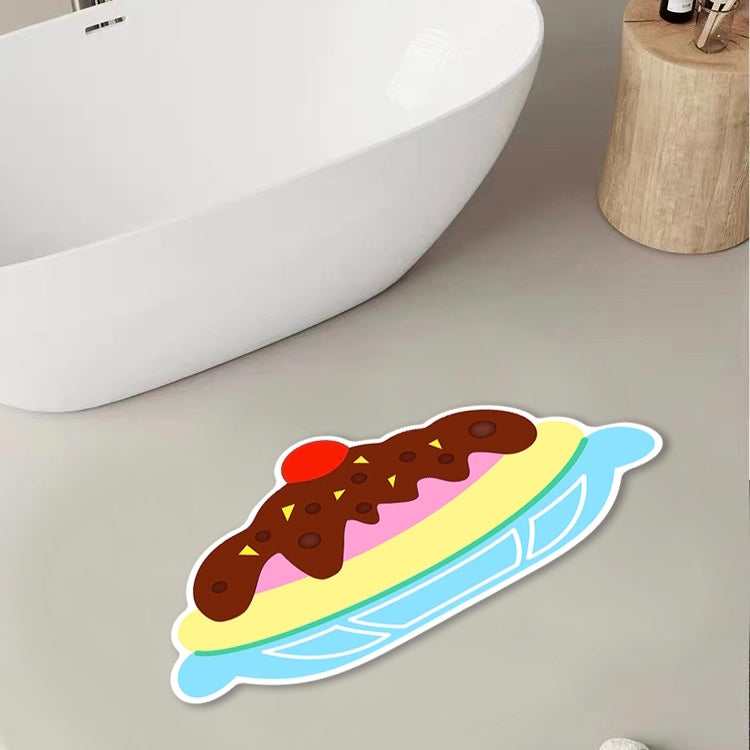 Cake Innovative Quick Dry Bath Mat