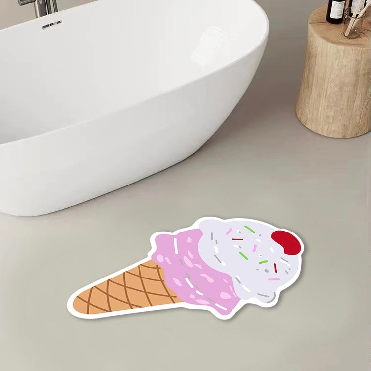 Ice Cream Innovative Quick Dry Bath Mat – shopsnackbreak