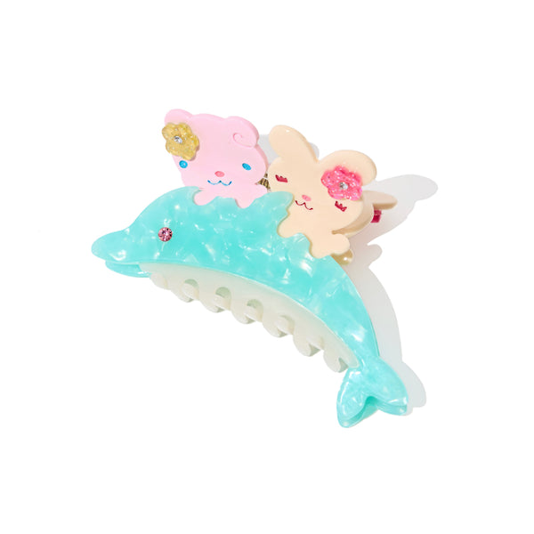 Dancing Dolphin Hair Claw