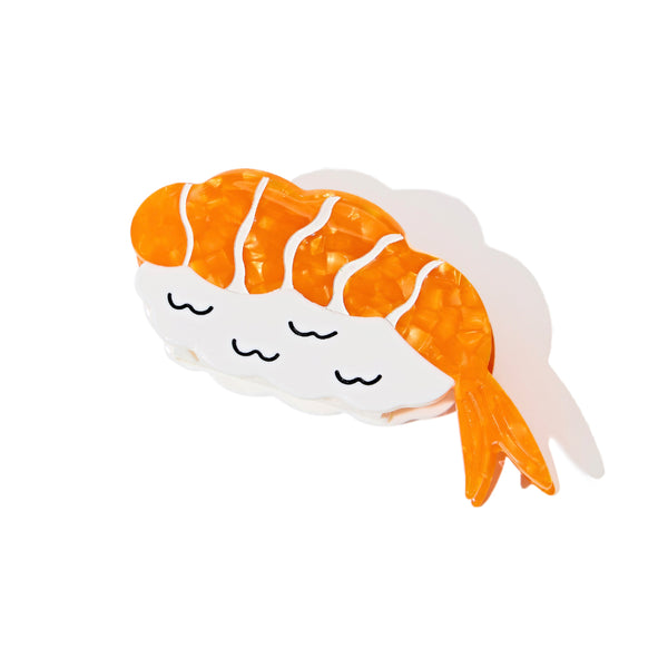 Shrimp Sushi Hair Claw in Orange