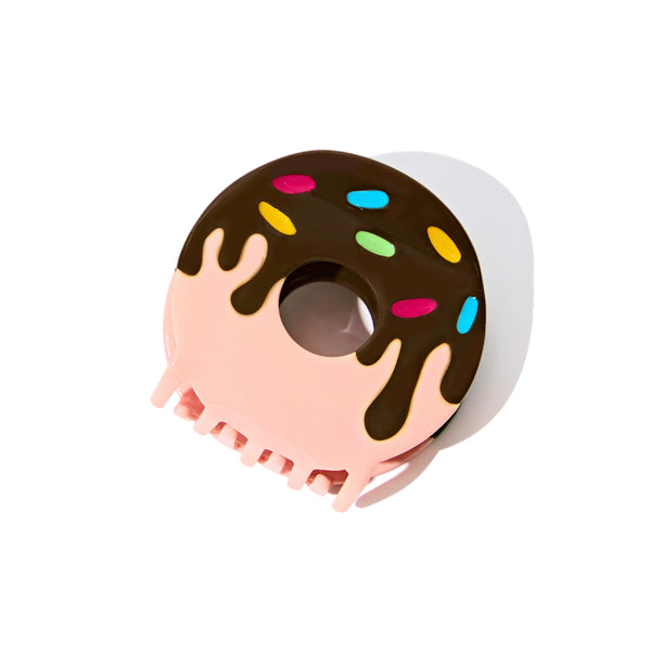 Strawberry & Chocolate Donut Hair Claw