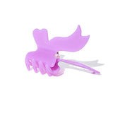 Bowknot Claw in Cream Purple