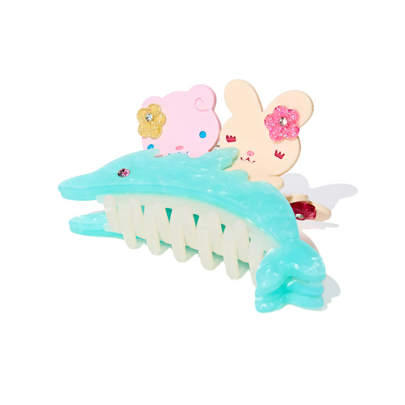 Dancing Dolphin Hair Claw