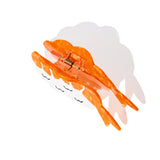 Shrimp Sushi Hair Claw in Orange