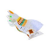 Egyptian Cat Hair Claw in White