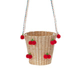 Cherry Straw Bag