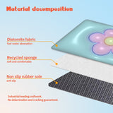 Flower Power Innovative Quick Dry Bath Mat