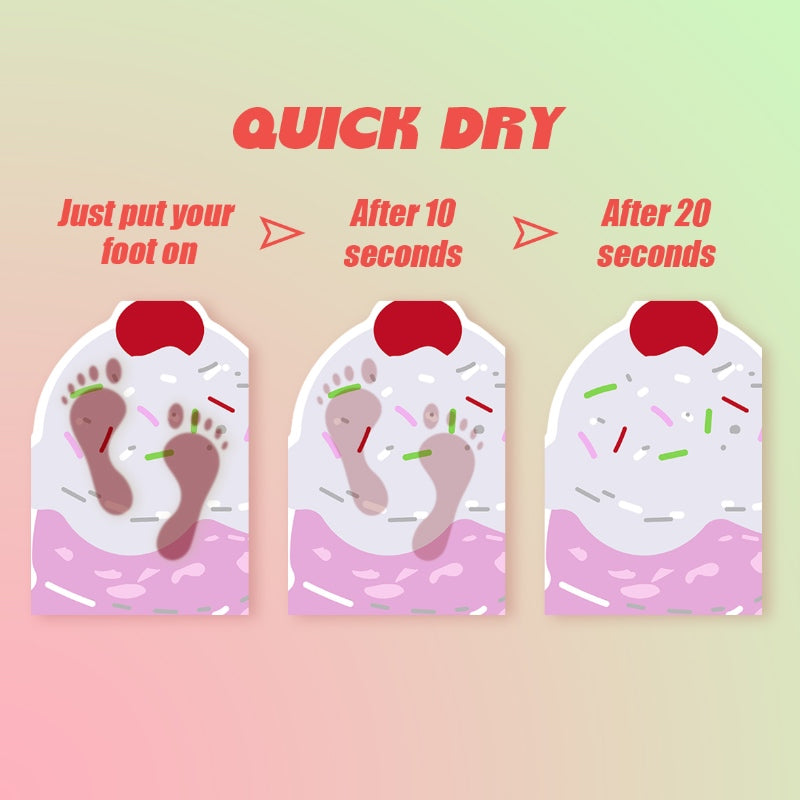 Ice Cream Innovative Quick Dry Bath Mat