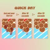 Boba Innovative Quick Dry Bath Mat