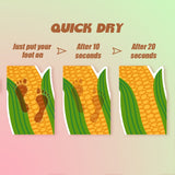 Sweet Corn Innovative Quick Dry Bath Mat
