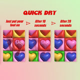 Love Letter  Innovative Quick Dry Bath Mat
