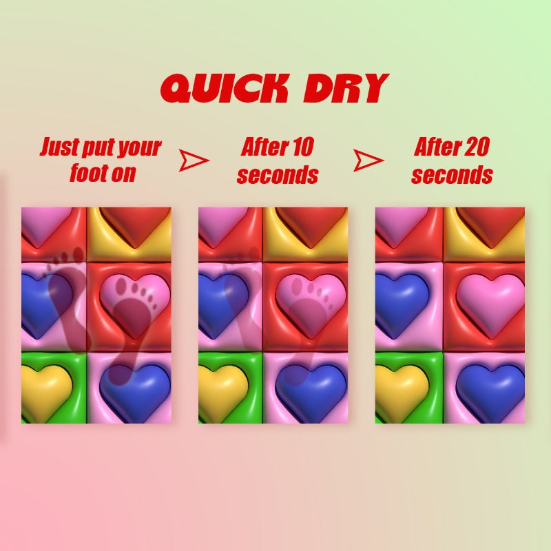 Love Letter  Innovative Quick Dry Bath Mat