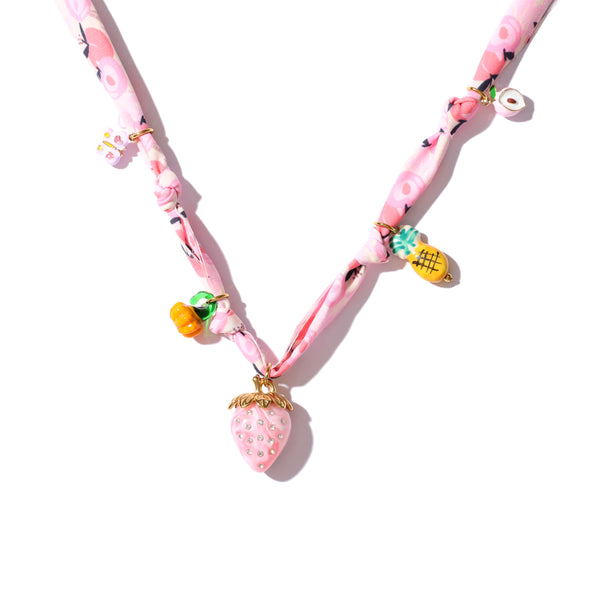 Strawberry Picking Necklace