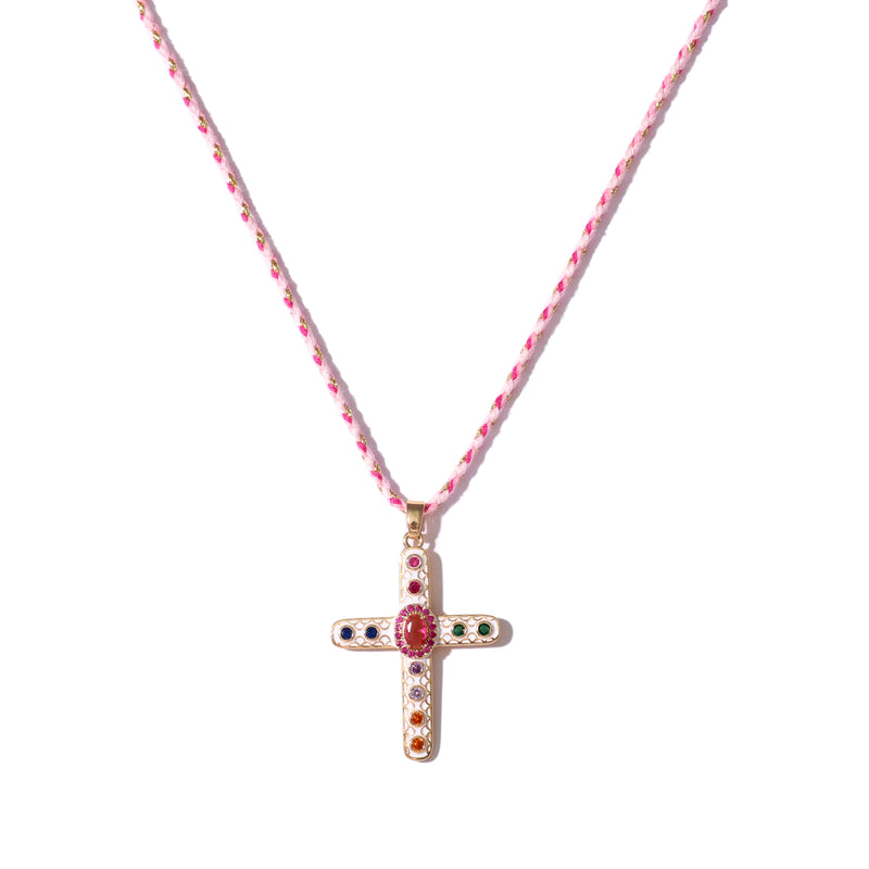 The Rosy Redeemer Necklace