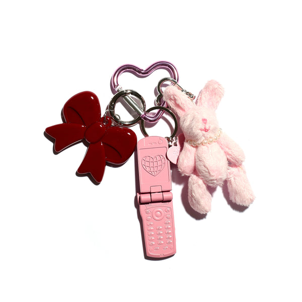 Childhood Bedroom Bag Charm Keychain