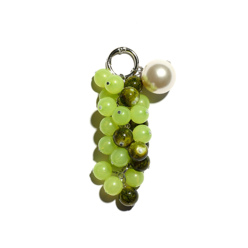 French Summer Grape Bag Charm Keychain