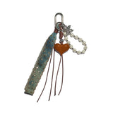 Love in the 90s Bag Charm Keychain