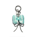 Rococco Dance Party in Pink Bag Charm Keychain
