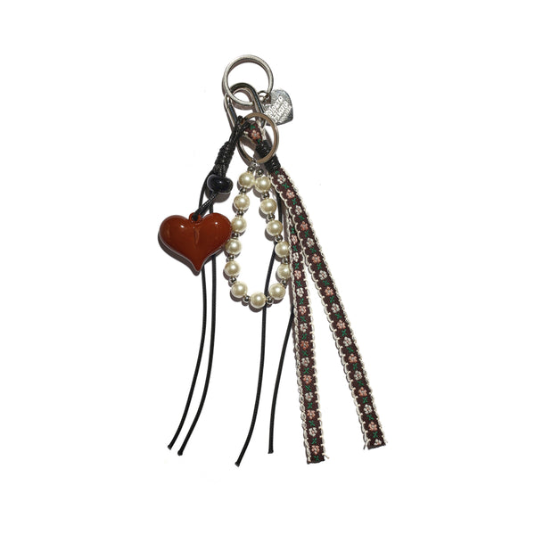 Love in the 80s Bag Charm Keychain