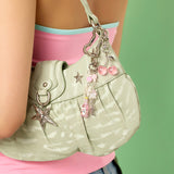 Fizzy Fun Keychain Bag Charm in Pink