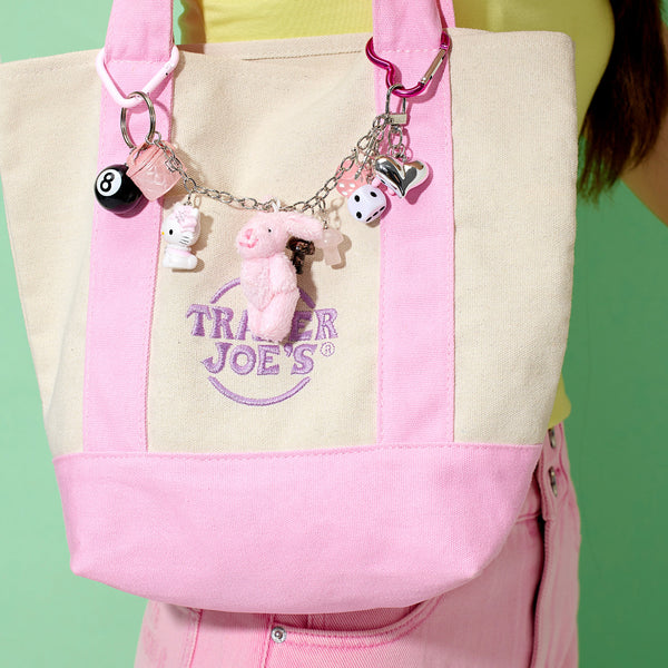Pink Day Dream  Keychain Bag Charm