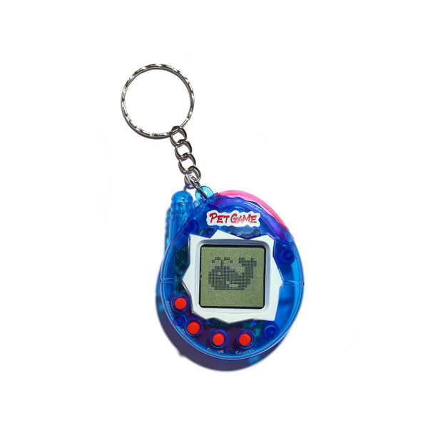 Pocket Pet Bag Charm Keychain in Pink