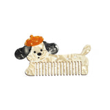 Puppy Friend Comb in Cream