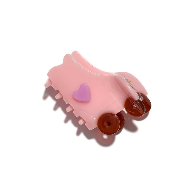 Childhood Ride Hair Claw in Pink