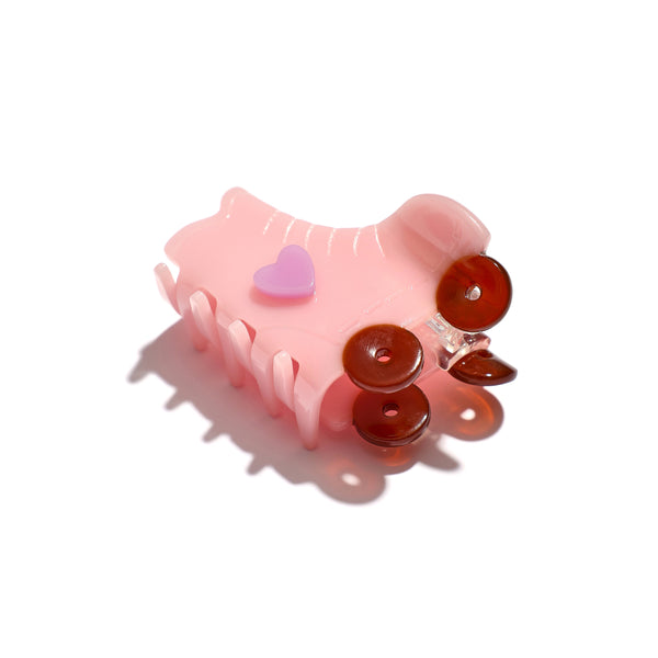 Childhood Ride Hair Claw in Pink