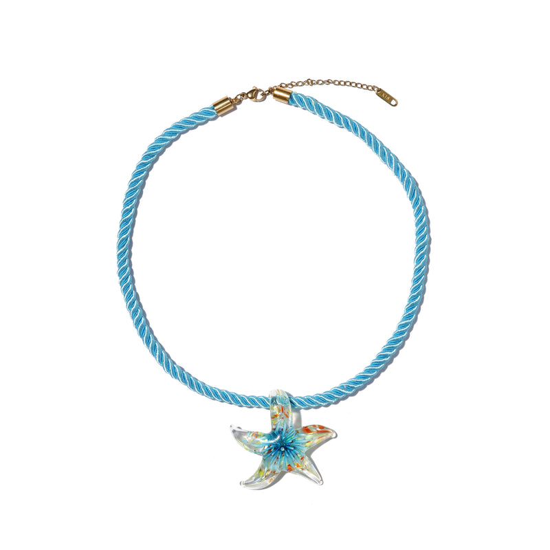 Oceans Starlet Necklace in Blue
